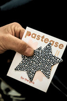 Luxury Jeweled Black Crystal Star Nipple Pasties by Pastease Pasties PASTEASE 