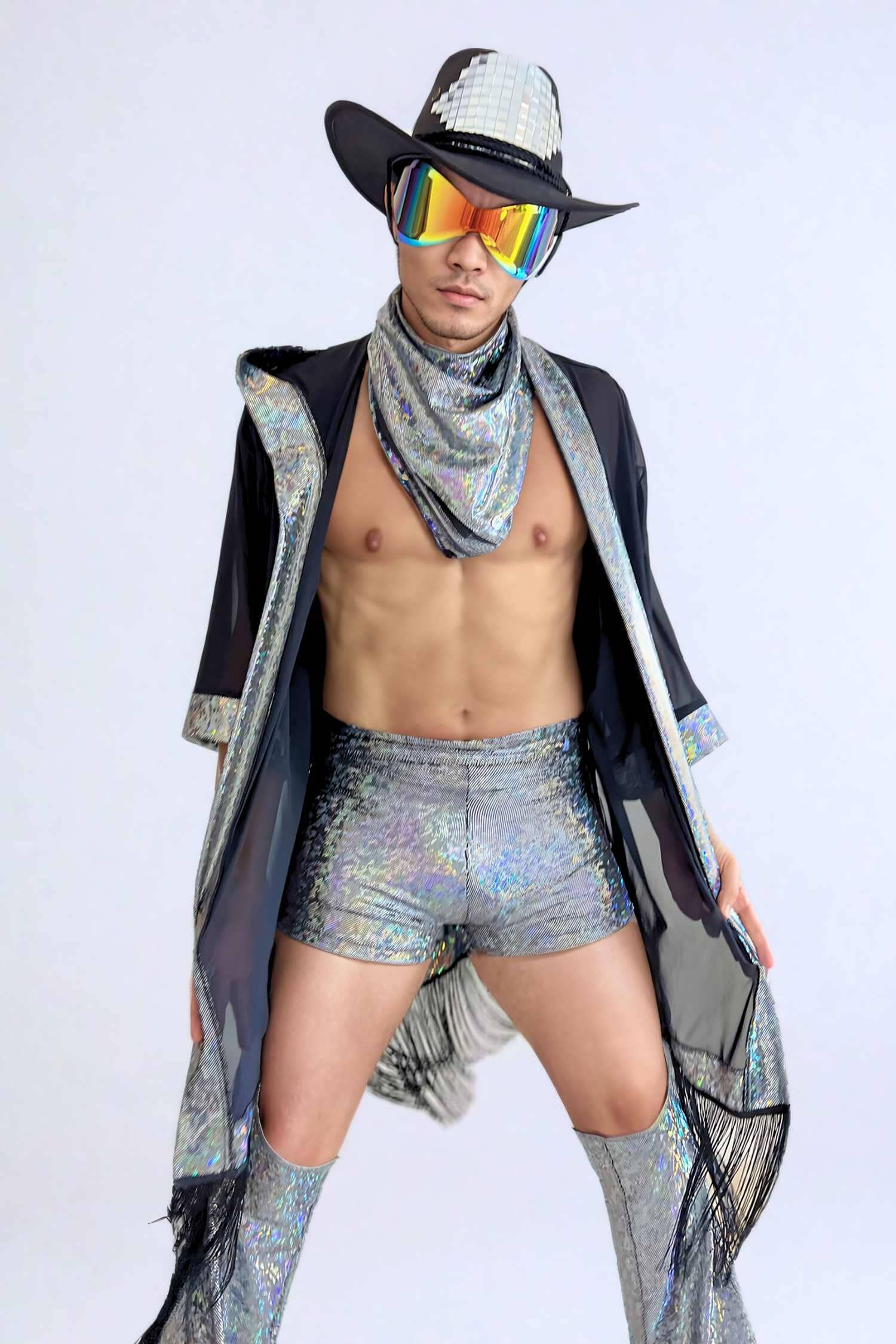 chaps for men by Sea Dragon Studio Rave Clothing