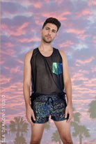 Electric Edge Mens Mesh Tank Top | 13 Colors Mens Tank Tops SEA DRAGON STUDIO 