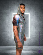 Strider Mens Sleeveless Holo Festival Jumpsuit | 13 Colors Mens Jumpsuits SEA DRAGON STUDIO 