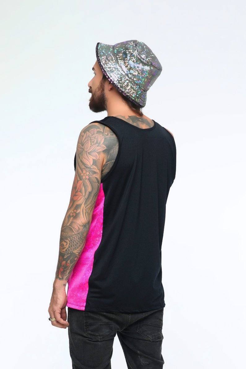 Mens Holographic Tank | 4 Colors - Mens Tops