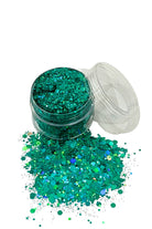 Holographic Mermaid Lake Face and Body Glitter Gel Glitter Gel Sea Dragon Studio 