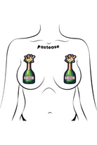 Sparkling Champagne Bottle Nipple Pasties Pasties PASTEASE 